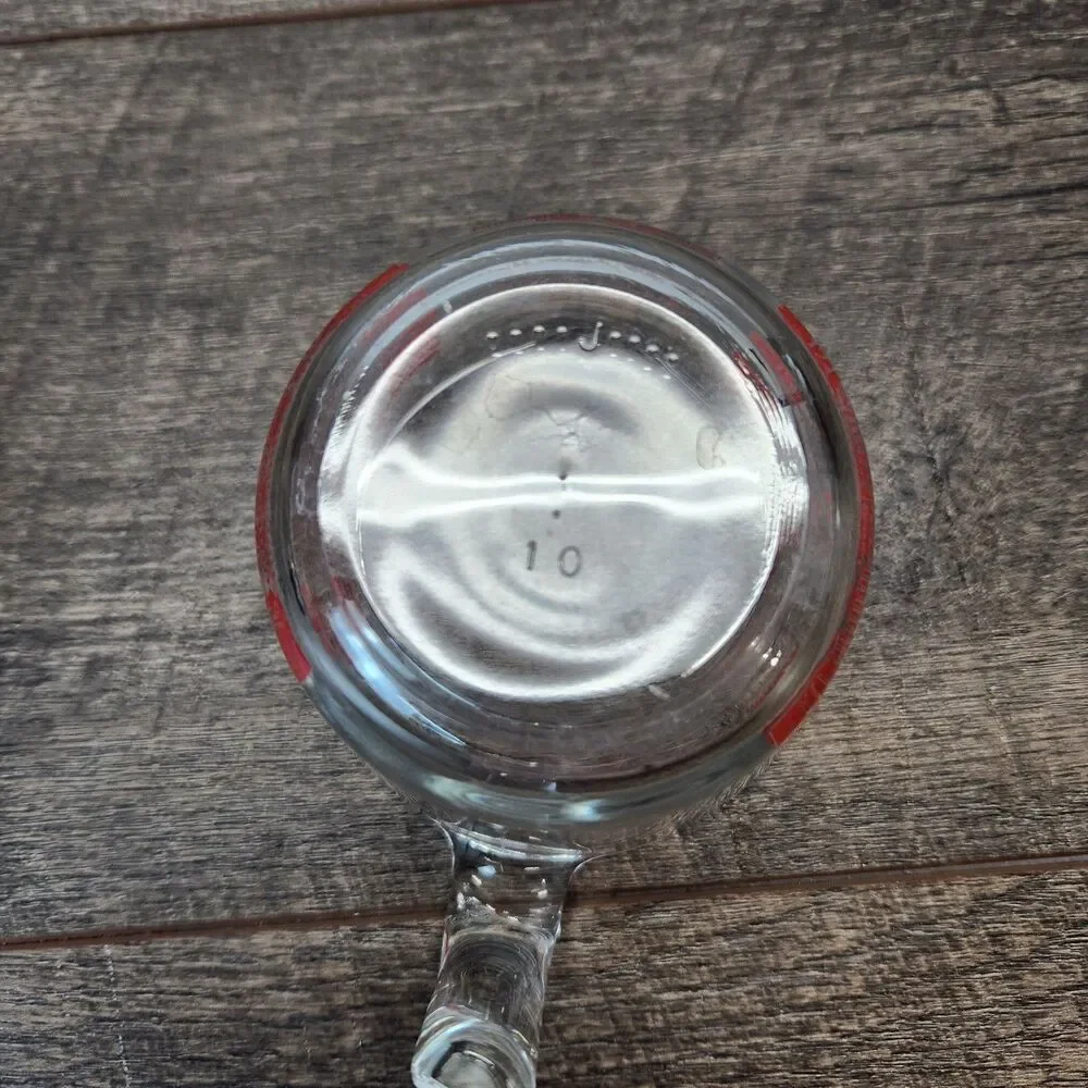 Vintage Pyrex 1 Cup Measuring Cup Bold PYREX Front Print Microwavable USA